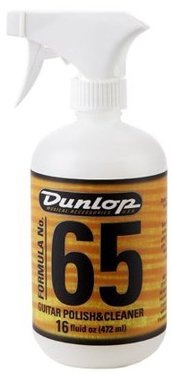 Dunlop 6516 Formula No. 65 Guitar Polish & Cleaner 16 oz. - Средство для очистки гитар в магазине для музыкантов Рок-н-Ролл