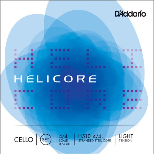 D'Addario H510-4/4L Helicore - Комплект струн для виолончели размером 4/4, легкое натяжение в магазине для музыкантов Рок-н-Ролл