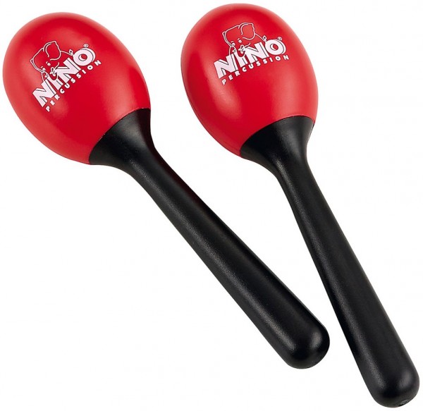 MEINL NINO569R - маракасы пластиковые, красный цвет, малые в магазине для музыкантов Рок-н-Ролл