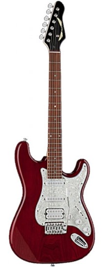 Dean AVLDX TRD - электрогитара типа «strat», 22 лада 25 1/2, HSS, 2T+1V, цв. прозр. красный в магазине для музыкантов Рок-н-Ролл