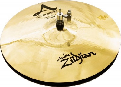 Zildjian 14' A' CUSTOM HI-HAT - тарелки хай-хет (пара) в магазине для музыкантов Рок-н-Ролл
