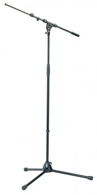 K&M 21090-300-55 - микрофонная стойка `журавль`, металлические узлы, высота 900-1605 мм. в магазине для музыкантов Рок-н-Ролл