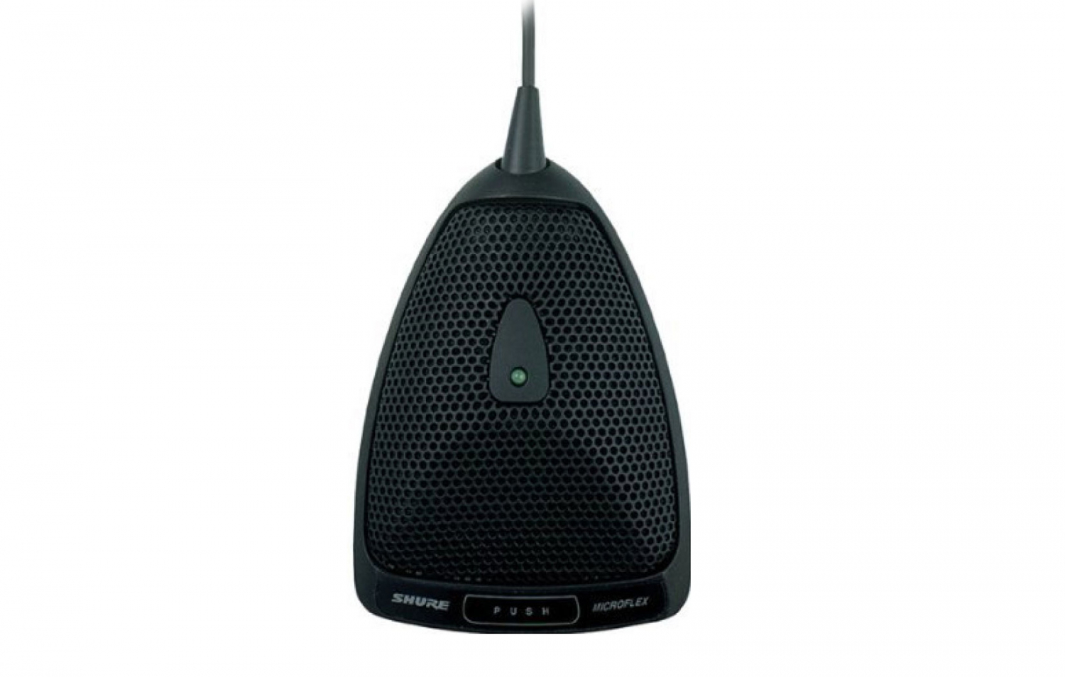 SHURE MX392/S - плоский (поверхностный) конденсаторный суперкардиоидный микрофон, черный. в магазине для музыкантов Рок-н-Ролл