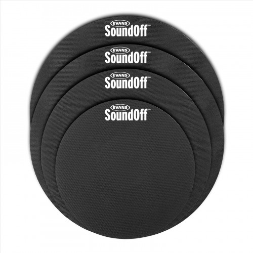 Evans SO-0244 SoundOff Fusion - Набор тренировочных заглушек (10", 12", 14", 14") в магазине для музыкантов Рок-н-Ролл