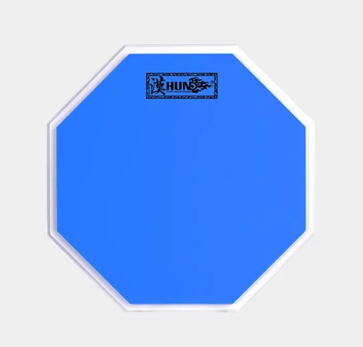 HUN PR10 Octagon - Тренировочный пэд, синий в магазине для музыкантов Рок-н-Ролл