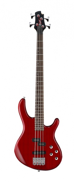 Cort Action-Bass-Plus-TR Action Series - Бас-гитара, красная в магазине для музыкантов Рок-н-Ролл