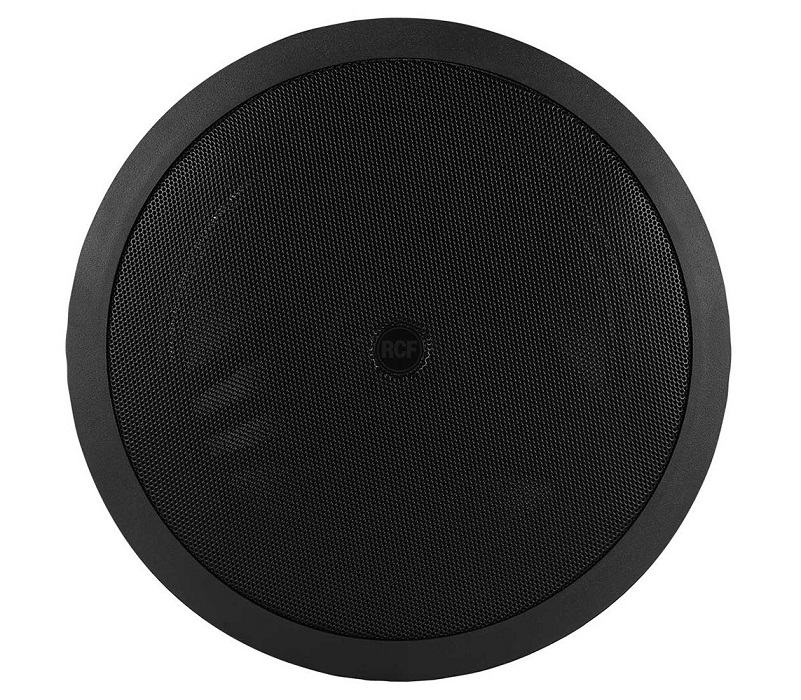 RCF PL 8X B - Потолочный громкоговоритель двухполосный, 20Вт, 70/100В, IP 44. цвет черный в магазине для музыкантов Рок-н-Ролл