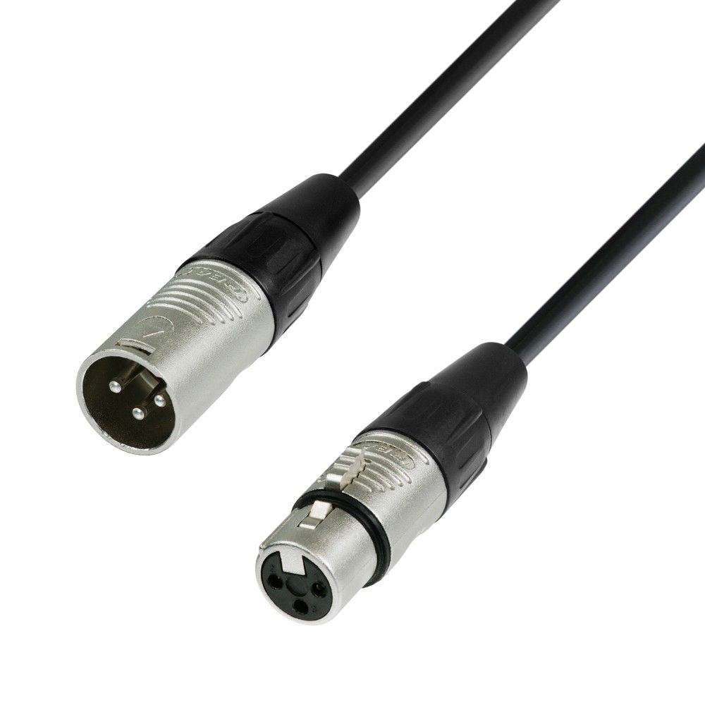 Adam Hall K4MMF0050 - микрофонный кабель 4Star Premium XLR(F)-XLR(M), REAN, 0,5м в магазине для музыкантов Рок-н-Ролл