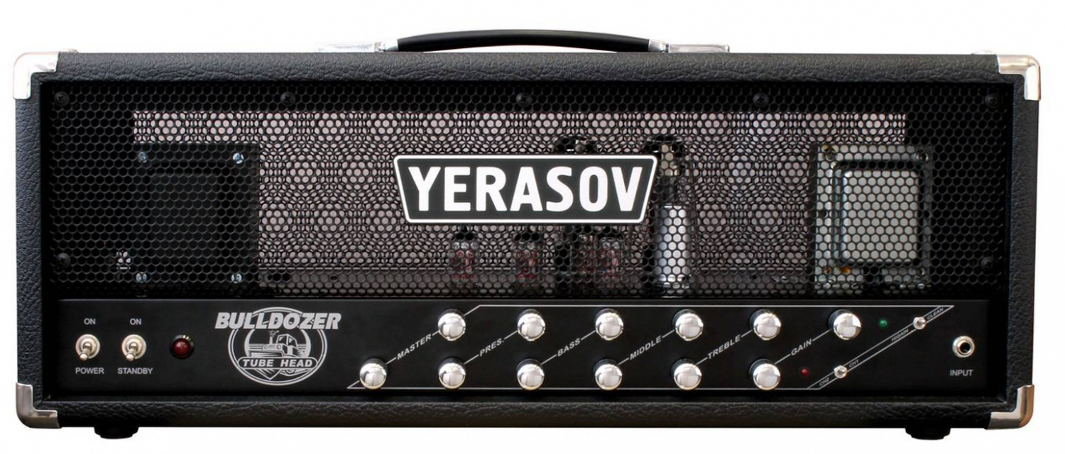 Yerasov BULLDOZER-50EL - Усилитель гитарный ламповый, 50Вт в магазине для музыкантов Рок-н-Ролл