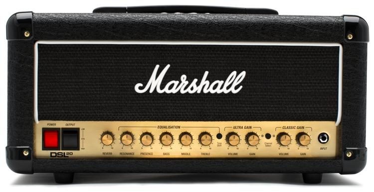 MARSHALL DSL20 HEAD - Усилитель гитарный ламповый 20Вт в магазине для музыкантов Рок-н-Ролл