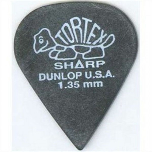 Dunlop 412R1.35 Tortex Sharp - медиаторы (в уп. в магазине для музыкантов Рок-н-Ролл