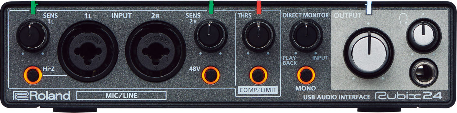 Roland RUBIX24 - Внешний аудиоинтерфейс в магазине для музыкантов Рок-н-Ролл
