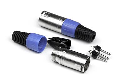 Invotone XLR3M100 - кабельный разъем, XLR папа, 3P в магазине для музыкантов Рок-н-Ролл