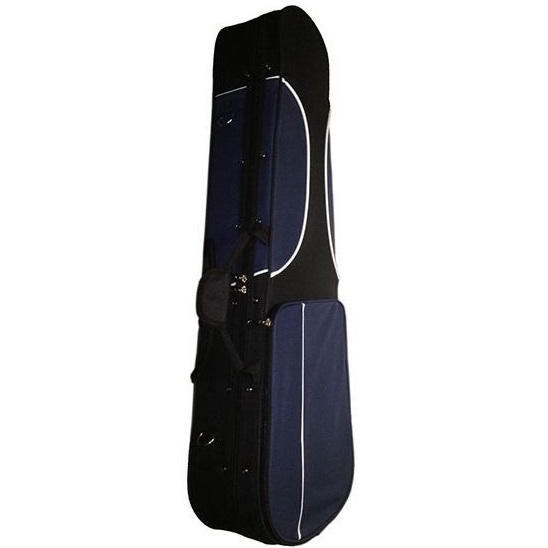 BRAHNER VC-37/BL (3/4) - Кейс для скрипки, облегчённый с карманом, 2 лямки, трапеция, чёрно-синий в магазине для музыкантов Рок-н-Ролл