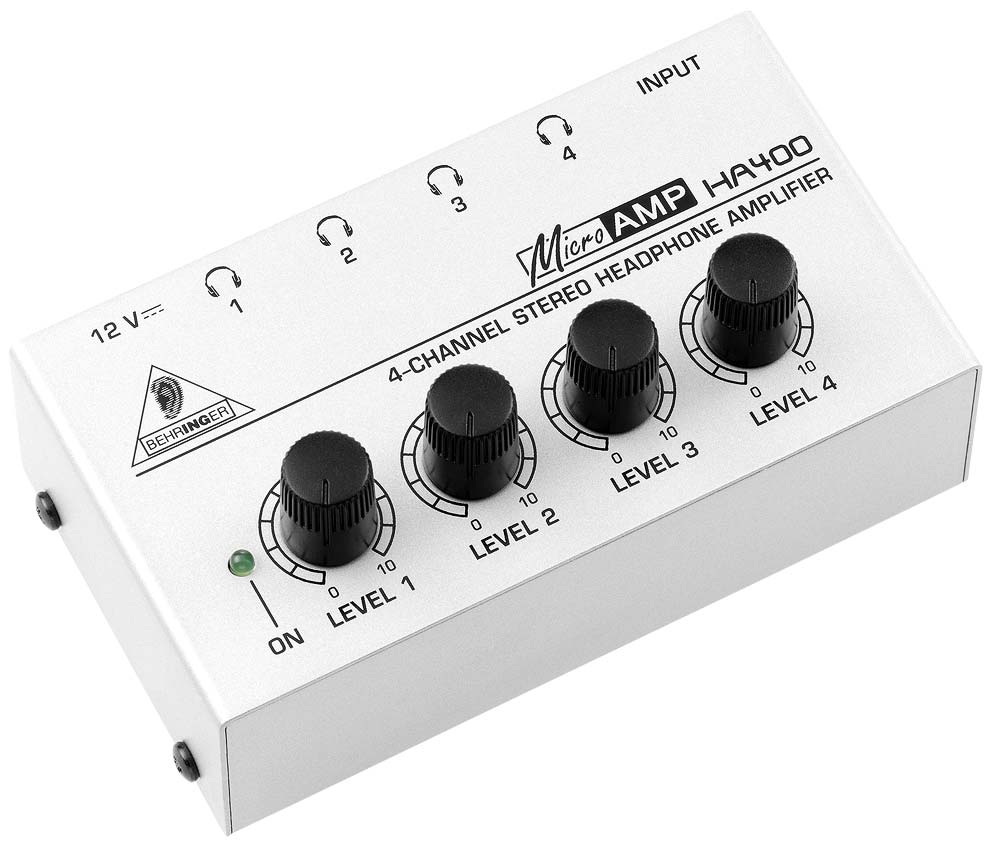 Behringer HA400 MICROAMP - Компактный 4-канальный у в магазине для музыкантов Рок-н-Ролл