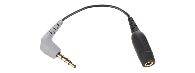 RODE SC4 - адаптер стерео mini-Jack "мама" 3.5mm TRS на  TRRS разъём "папа" для смартфонов и планшет в магазине для музыкантов Рок-н-Ролл