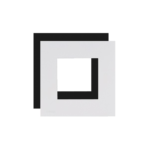 AUDAC CF45S/W - Установочная рамка для одного модуля 45 x 45 мм  с металлическим подрамником. в магазине для музыкантов Рок-н-Ролл