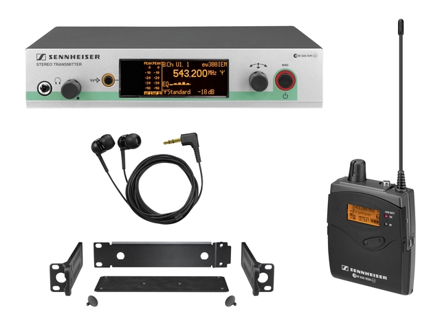Sennheiser EW 300-IEM-G3-G-X - UHF система персонального мониторинга "in ear" G3 (566 - 608 МГц) в магазине для музыкантов Рок-н-Ролл