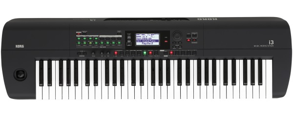 KORG i3 MB - рабочая станция, цвет черный. 61 клавиша. в магазине для музыкантов Рок-н-Ролл