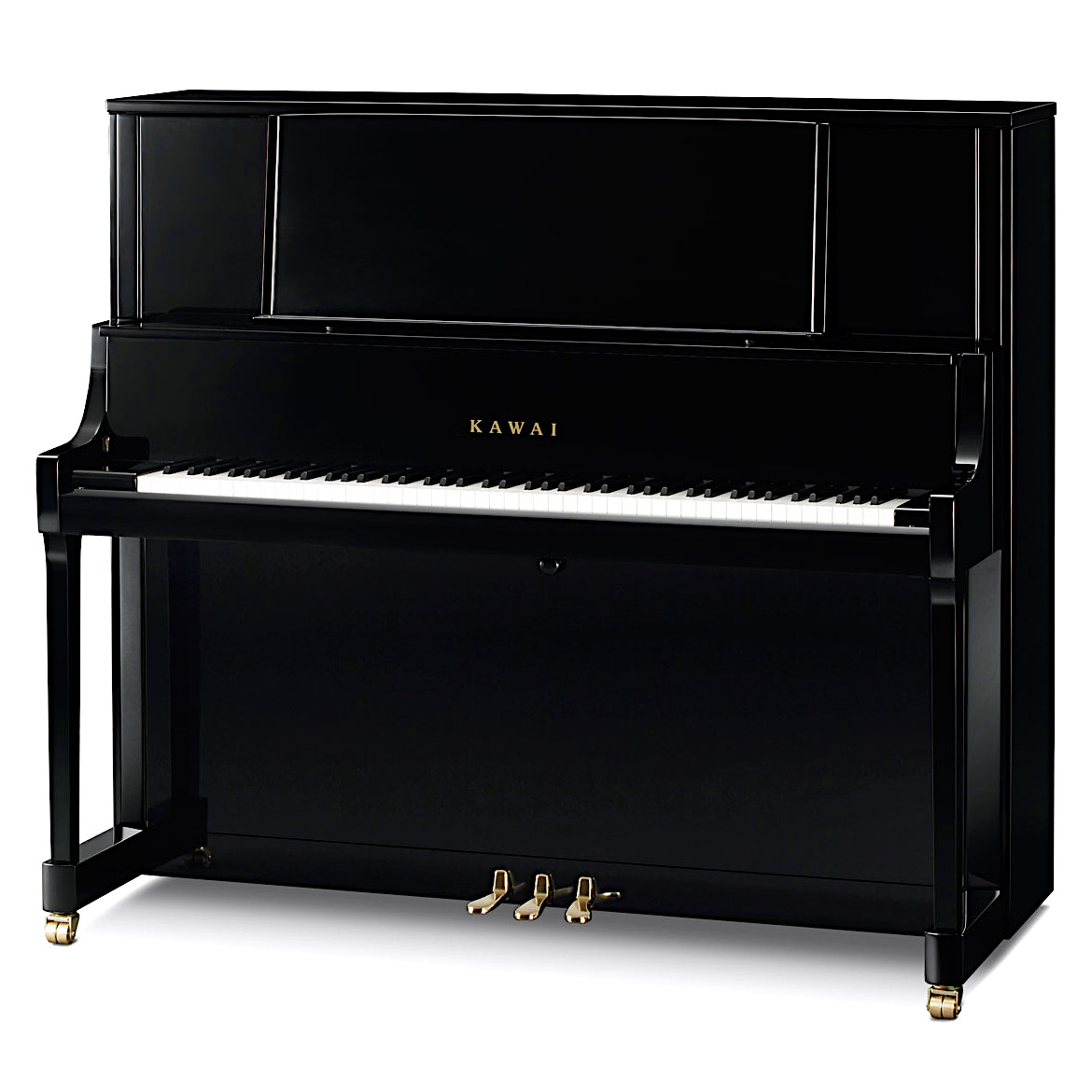 Kawai K800 - пианино, цвет черный полированный (M/PEP) высота 134 см. в магазине для музыкантов Рок-н-Ролл