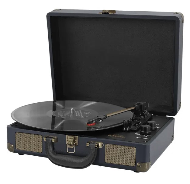 RITMIX LP-160B Dark Blue - Проигрыватель винила в магазине для музыкантов Рок-н-Ролл