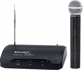 Karsect KRV-100/KST-53V - радиосистема VHF/1:1 ручной микрофон, 1 антенна, выходы: 1 jack 6.3, 2 XLR в магазине для музыкантов Рок-н-Ролл
