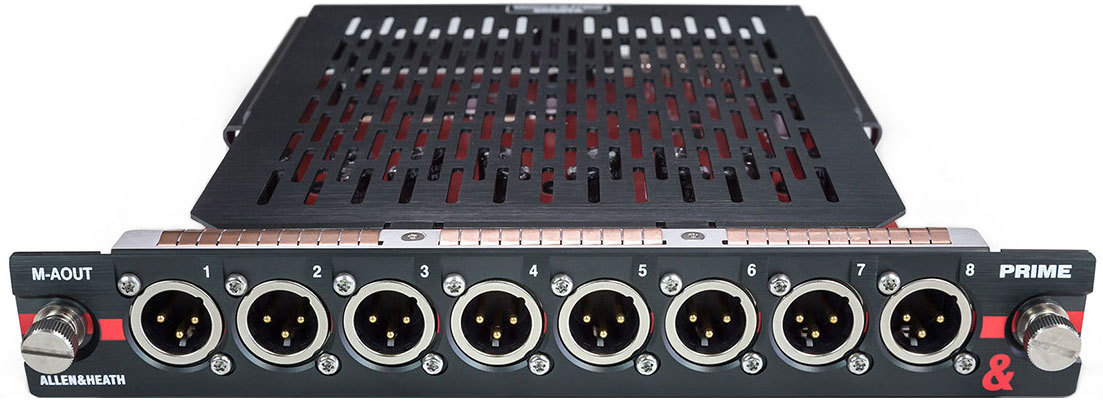ALLEN&HEATH M-DX32-OUTPR-AX / DX32 PRIME Лин. модуль выходов - 8 балансных линейных выходов XLR в магазине для музыкантов Рок-н-Ролл