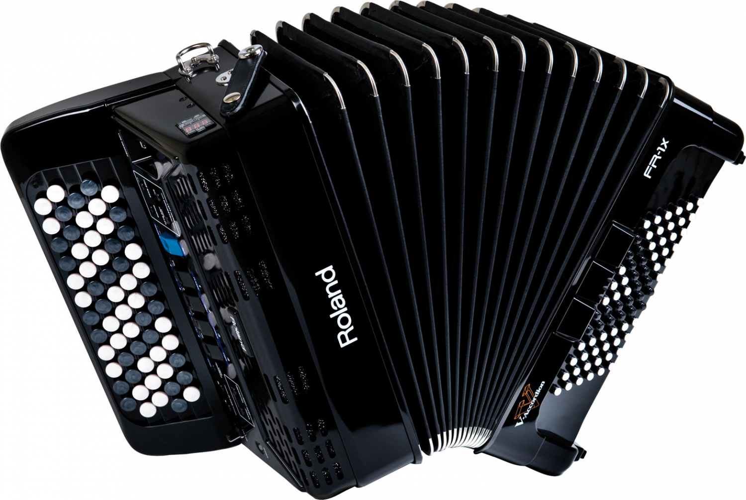 ROLAND FR-1XB Black - Компактный и легкий баян V-Accordion с большими возможностями в магазине для музыкантов Рок-н-Ролл