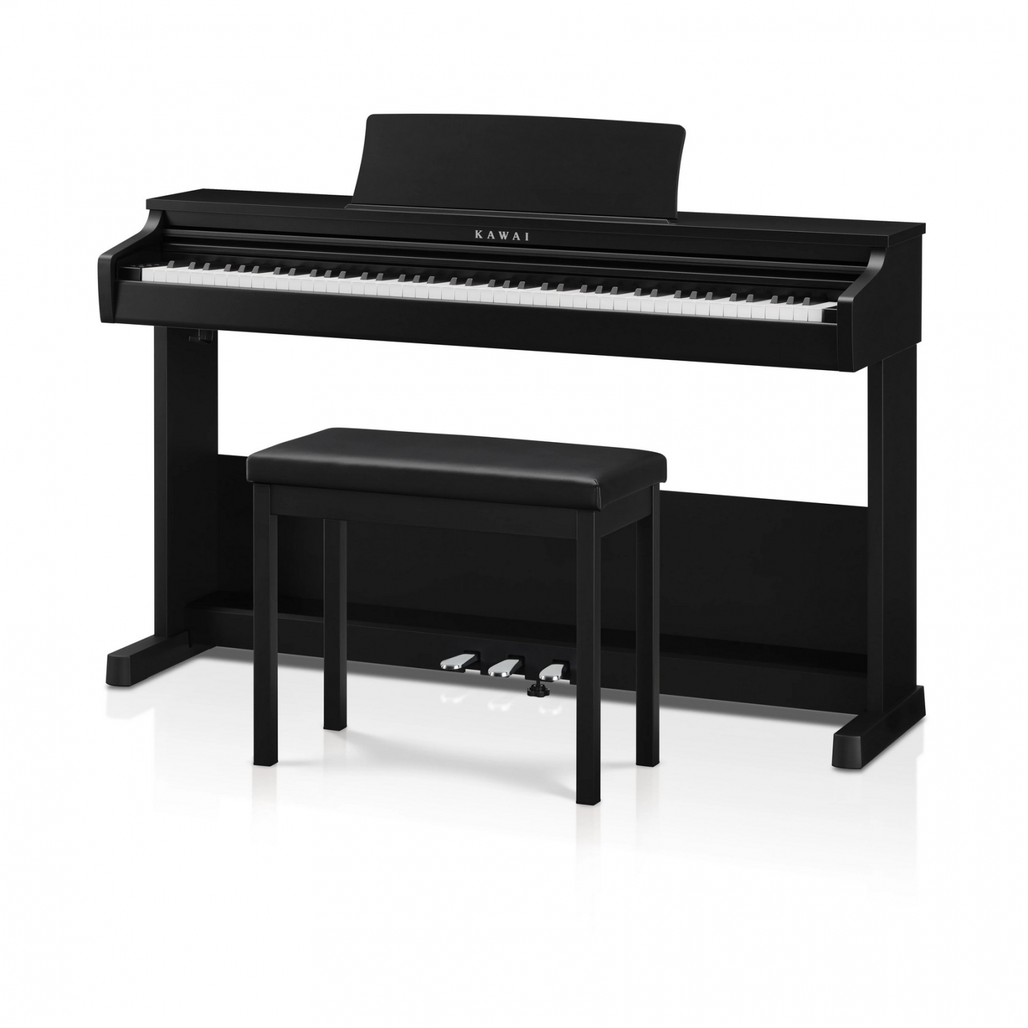Kawai CX102 B - цифровое пианино, банкетка в комплекте, 88 молоточков. клавиш, цвет черный в магазине для музыкантов Рок-н-Ролл