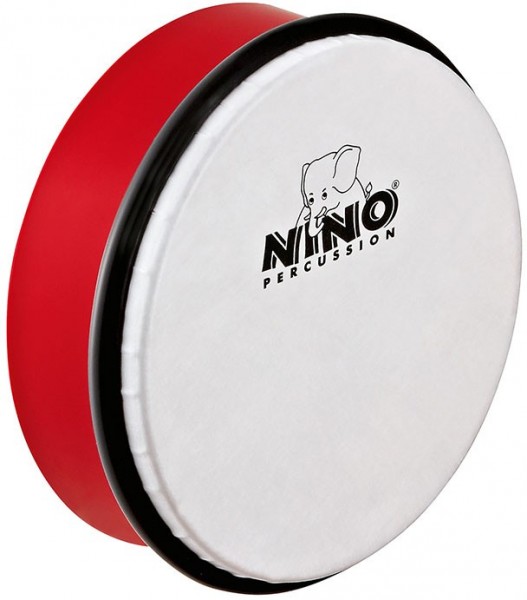 MEINL NINO4R - бубен (ручной барабан) 6" с колотушкой красный, мембрана пластик в магазине для музыкантов Рок-н-Ролл