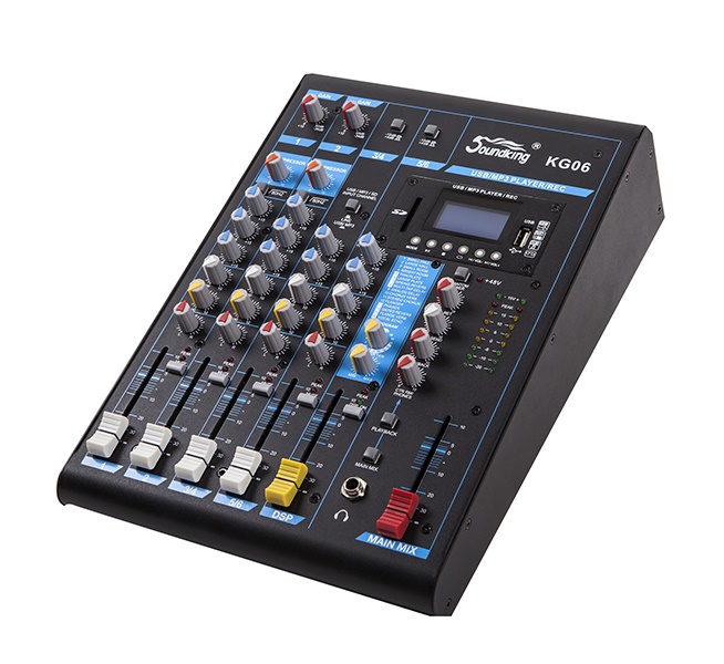 Soundking KG06 - Микшерный пульт, 6 каналов в магазине для музыкантов Рок-н-Ролл
