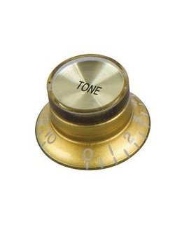 PARTS KN007-04 - Ручка пластик д/эл. гит. SG тип - Tone, цв.золото/золото в магазине для музыкантов Рок-н-Ролл