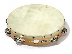 Sonor 90531200 Global CG T 10N - Тамбурин 10", кожа, 9 пар бубенцов в магазине для музыкантов Рок-н-Ролл