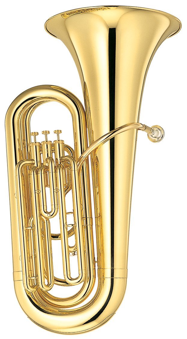 Yamaha YBB-105  туба in BBb, компактная  модель, 3х помповая, 366мм.,16,8мм.,Yellow brass в магазине для музыкантов Рок-н-Ролл