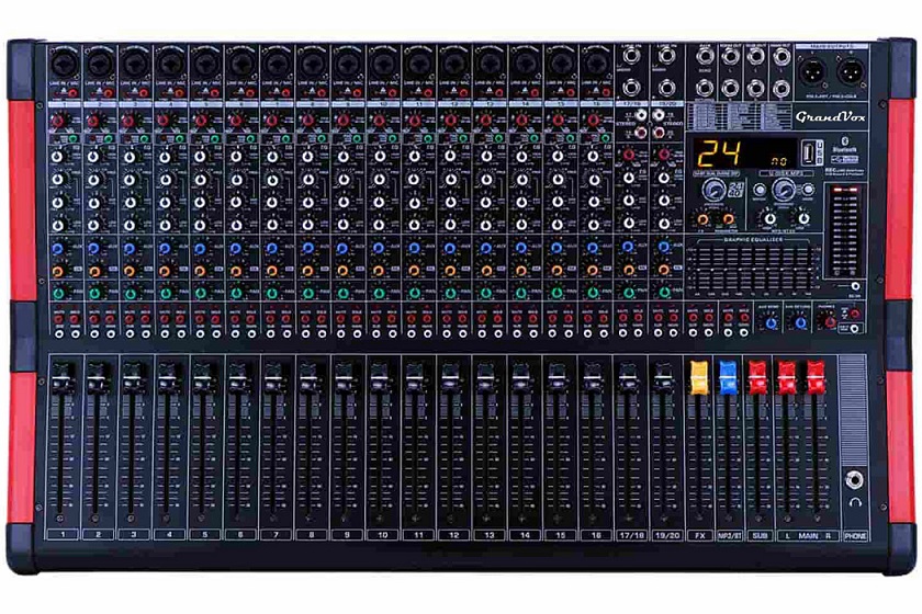 GrandVox GM-20FX - Микшерный пульт аналоговый в магазине для музыкантов Рок-н-Ролл