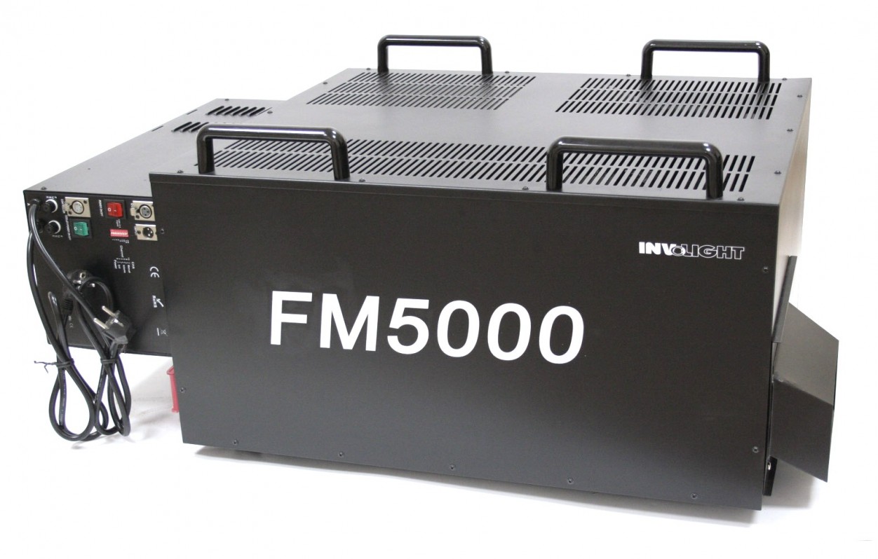 Involight FM5000 - генератор тяжелого дыма со встроенным холодильным агрегатом, 5 кВт, DMX-512 в магазине для музыкантов Рок-н-Ролл