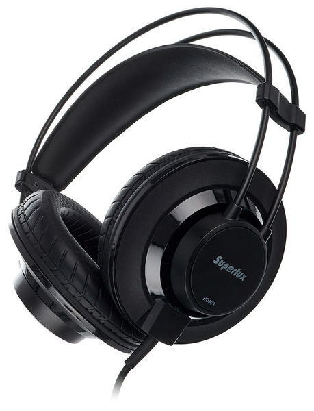 Superlux HD671 Black - закрытые наушники из композитного материала в магазине для музыкантов Рок-н-Ролл