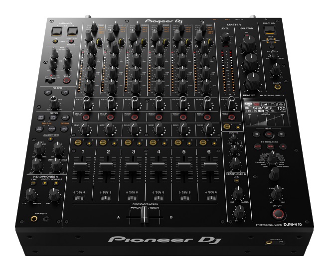PIONEER DJM-V10 - DJ-микшер, 6 каналов, 3 USB, эффекты, компрессор в магазине для музыкантов Рок-н-Ролл