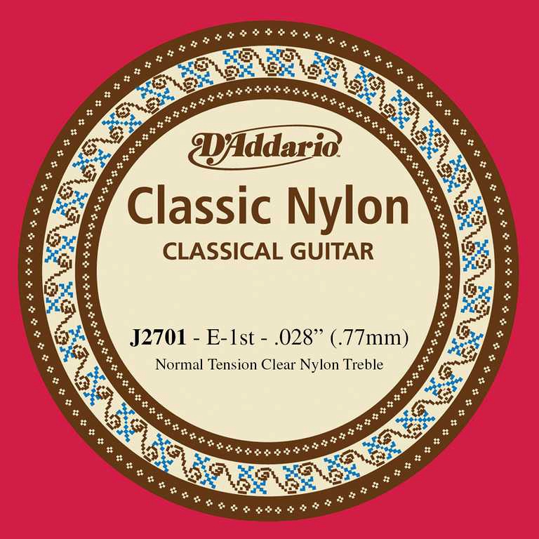 D'Addario J2701 - одиночная струна для классической гитары,  в магазине для музыкантов Рок-н-Ролл