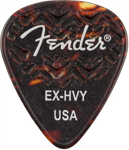 FENDER WAVELENGTH 351 X HVY 6 PK TORTOISESHELL - Медиаторы в магазине для музыкантов Рок-н-Ролл
