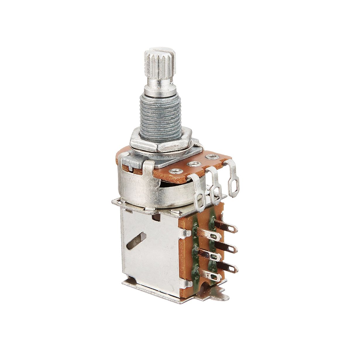 Hosco H-PUSH-250A - потенциометр Push-Pull 250К, Логарифмическая характеристика (A) в магазине для музыкантов Рок-н-Ролл