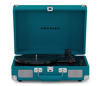 CROSLEY CRUISER PLUS Teal - Виниловый проигрыватель c двухсторонним Bluetooth в магазине для музыкантов Рок-н-Ролл