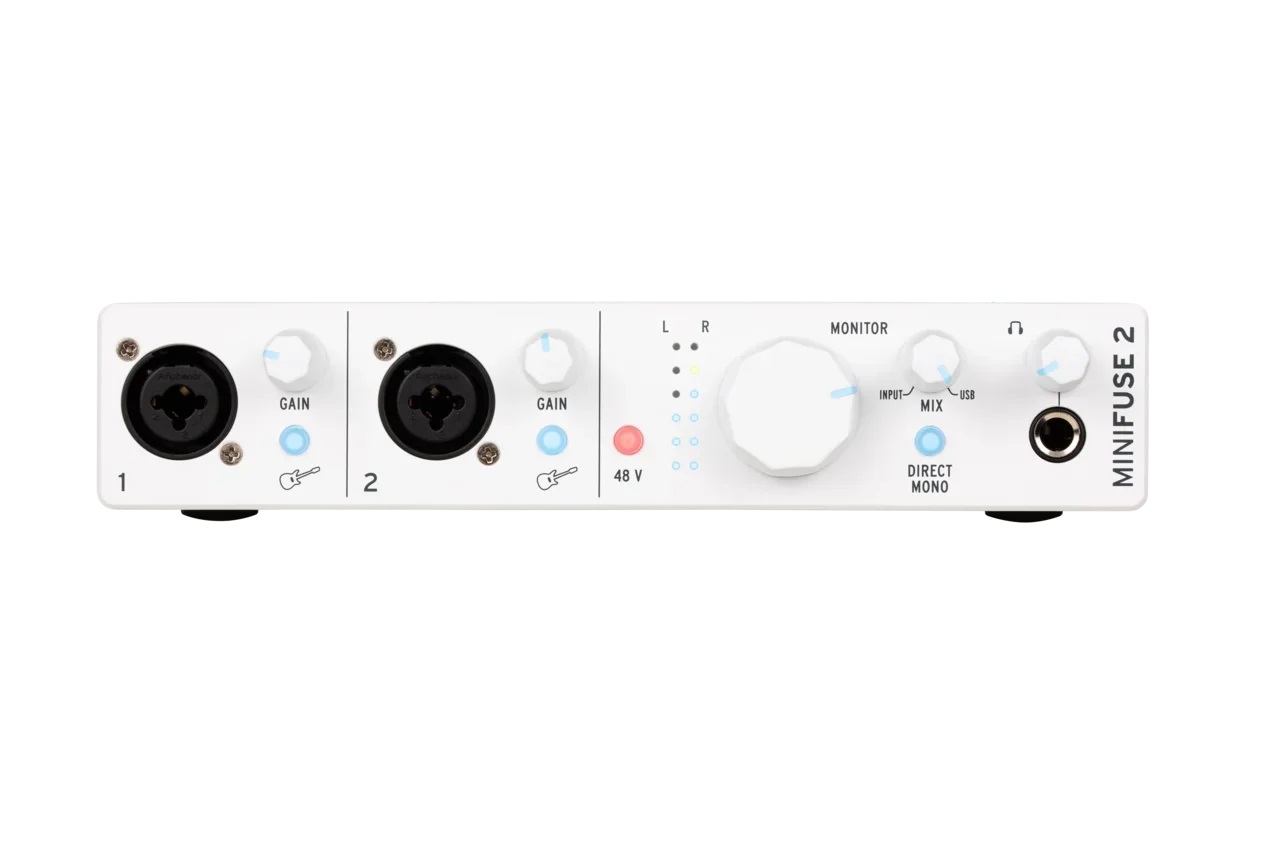 Arturia MiniFuse 2 White USB - аудио интерфейс в магазине для музыкантов Рок-н-Ролл
