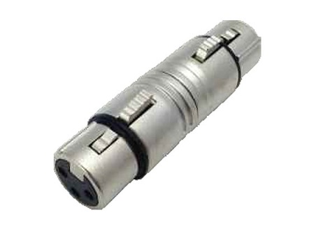 ROXTONE RA001 - Переходник 3P XLR Female - 3P XLR Female, Metal в магазине для музыкантов Рок-н-Ролл