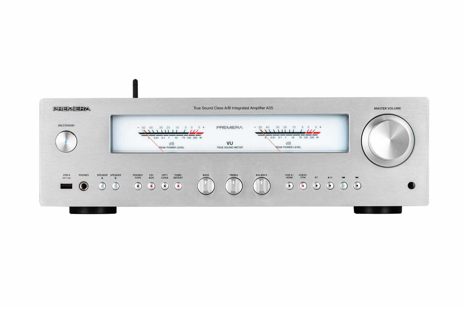 Premiera A3S Silver - интегральный усилитель в магазине для музыкантов Рок-н-Ролл