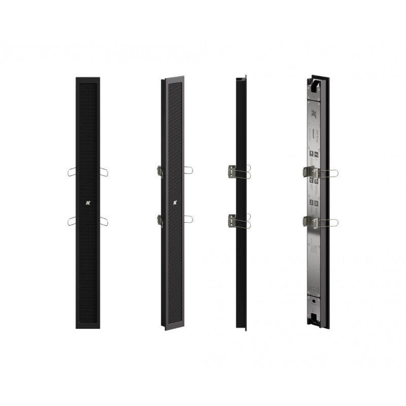 K-ARRAY KV52R II - Ультратонкий алюминиевый элемент линейного массива, длина 50 см, 8 x 1", черный в магазине для музыкантов Рок-н-Ролл
