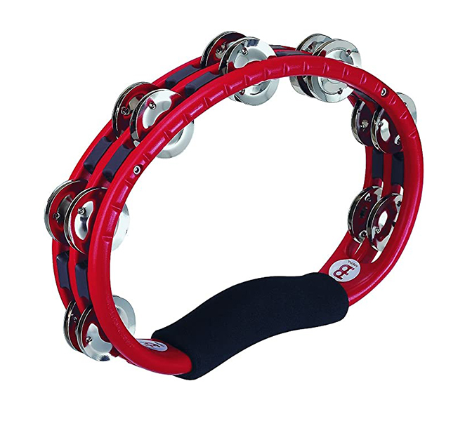 Meinl TMT1 RED - тамбурин ручной, красный в магазине для музыкантов Рок-н-Ролл