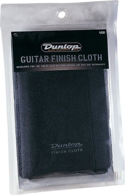 Dunlop 5430 Guitar Finish Cloth - салфетка для полировки деки, микрофибра в магазине для музыкантов Рок-н-Ролл