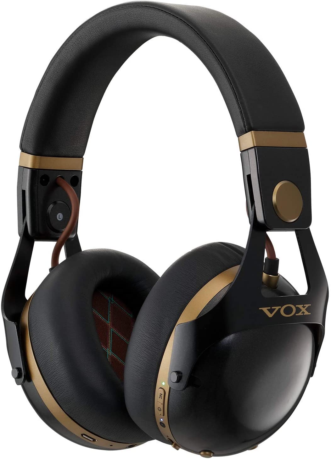 VOX VH-Q1 BK - охватывающие Bluetooth-наушники с активным шумоподавлением, цвет черный в магазине для музыкантов Рок-н-Ролл
