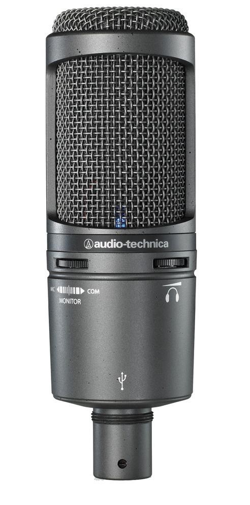Audio-Technica AT2020USB+ - Студийный кардиоид. конденс. микрофон с большой диафрагмой в магазине для музыкантов Рок-н-Ролл
